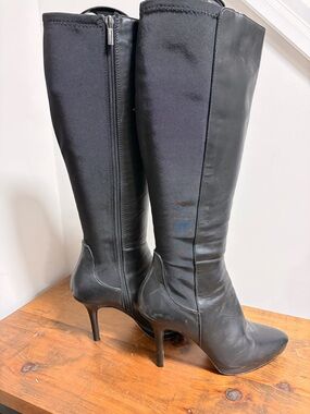 WHBM Black Knee-High Boots - Sz 9